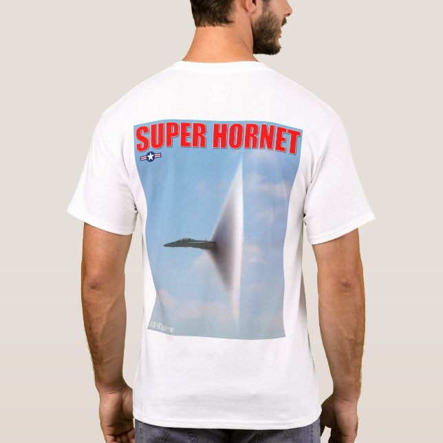 CAMISETA F/A-18F SUPER HORNET (Reverso)