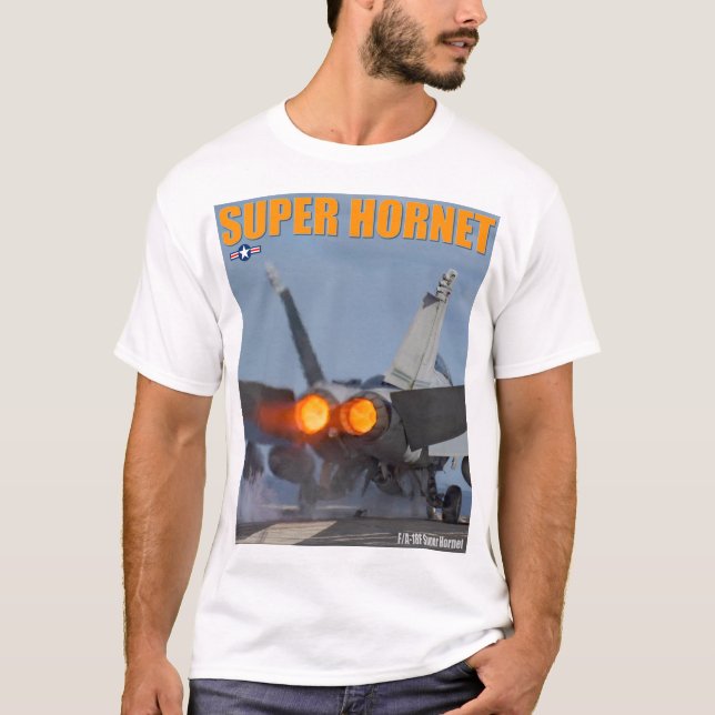 CAMISETA F/A-18F SUPER HORNET (Anverso)