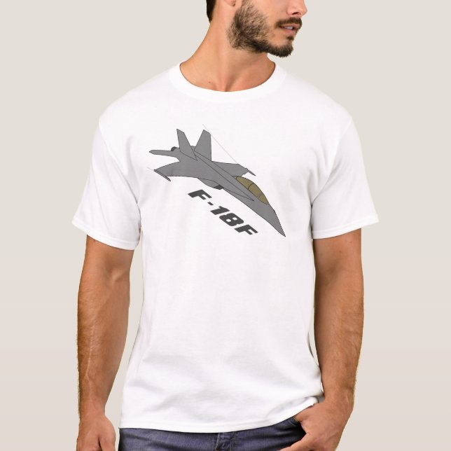 Camiseta F/A-18F Super Hornet 3D (Anverso)
