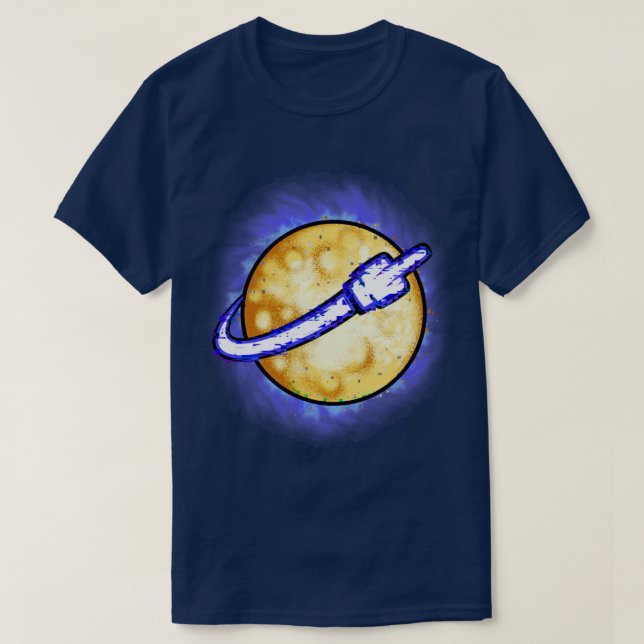 Camiseta f a la luna (Diseño del anverso)