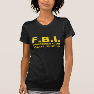 Camiseta F.B.I. Agente