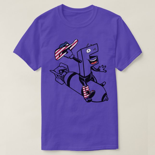 Camiseta F Bomba (Diseño del anverso)