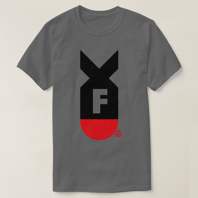 CAMISETA F BOMBA (Diseño del anverso)