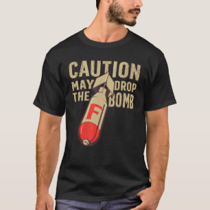 Camiseta F Bomba lanzando la bomba F 1