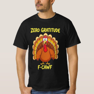 Camiseta F-Caw-F Acción de Gracias Turquía Cawing 2025-2026