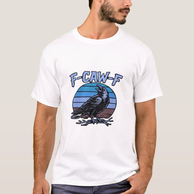 Camiseta F-Caw-F Classic Funny Retro (Anverso)