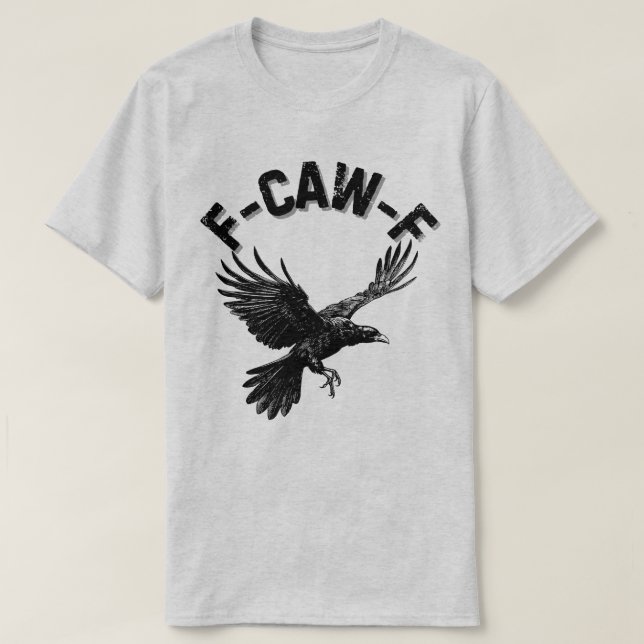 Camiseta F CAW F Crow (Diseño del anverso)