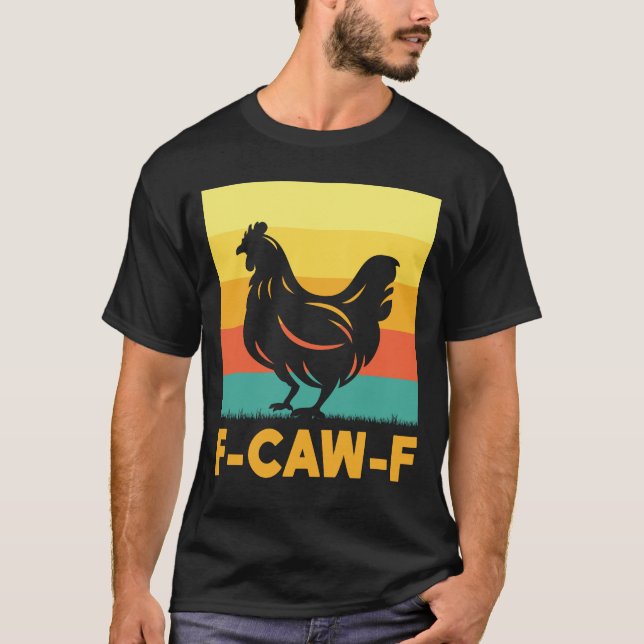 Camiseta F Caw F Pollo (Anverso)