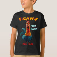 F-caw-f Qué El Heli Divertido Humor De Pollo F-caw