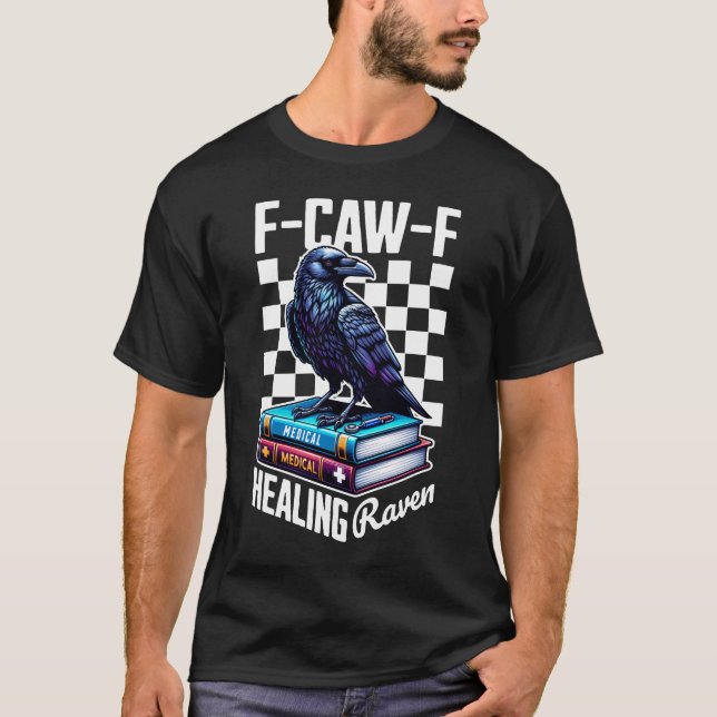 Camiseta F-CAW-F Raven curación (Anverso)