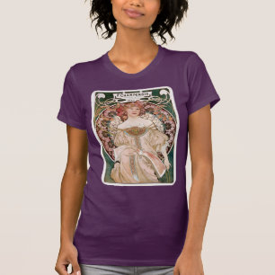 Camiseta F. Champenois Imprimeur-Editeur de Alphonse Mucha