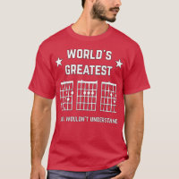 F Chord DAD guitarra Fathers Day 723