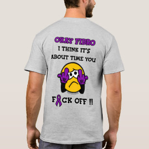 Camiseta F#CK OFF...Fibro