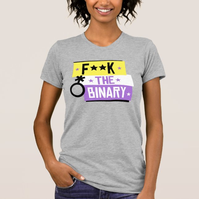 Camiseta F el Binario (Anverso)