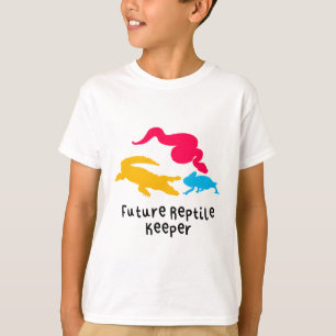 Camiseta F es para el futuro guardián de reptiles