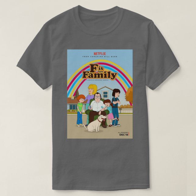 Camiseta f es para Familia 3  (Diseño del anverso)