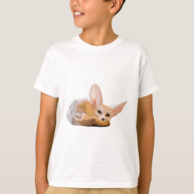 Camiseta F es para Fennec Fox (Anverso)
