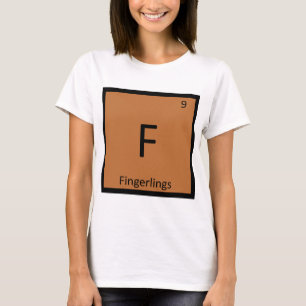 Camiseta F - Fingerlings Química Símbolo de la Tabla Periód