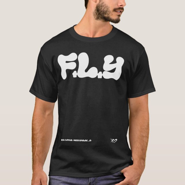 Camiseta F.L.Y - Tee de empoderamiento de primer amor (Anverso)