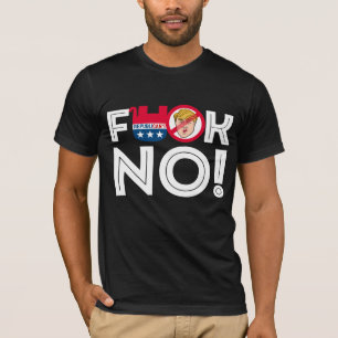 Camiseta F No a los Republicanos de Trump -- Diseño Anti-Tr