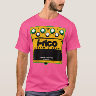 Camiseta F-Rico Guitar Pedal Stomp Box Rhythm Blues Rb Eff