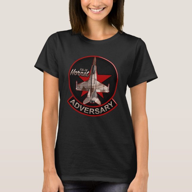 Camiseta FA 18 Adversario de Cuentagotas (Anverso)