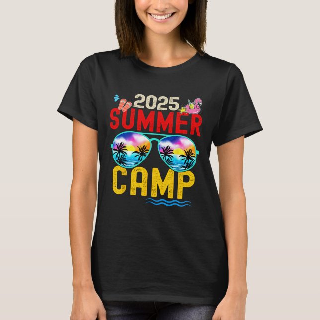 Camiseta Fa de la partida del campamento de verano Retro 20 (Anverso)