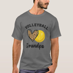 Camiseta Fa de los jugadores deportivos de voleibol Grandpa