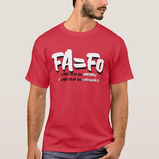 CAMISETA FA=FO (Anverso)