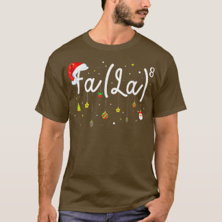 Camiseta Fa (La)8 Divertidos Navidades Santa Fa La Math