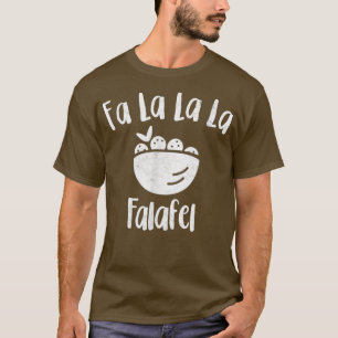 Camiseta Fa La Falafel Comida Medio Oriente Vegetari