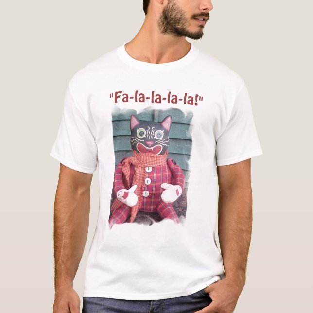 Camiseta "Fa-la-la-la-la " (Anverso)
