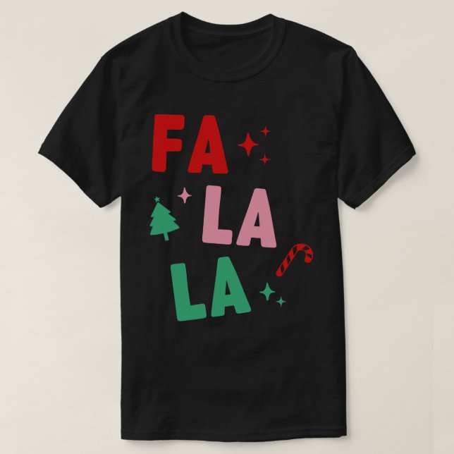CAMISETA FA LA LA LA LA 2 (Diseño del anverso)