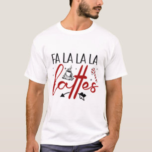 Camiseta Fa La La La Lattes