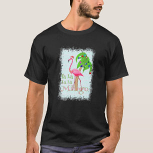 Camiseta Fa La La Navidades Flamingo Beach Xmas