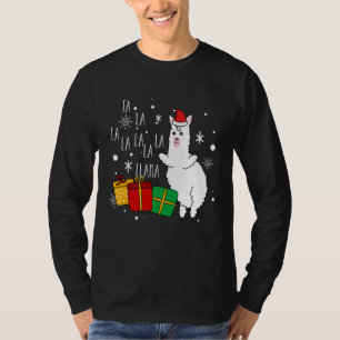 Camiseta Fa La Llama X Mas Boxes Navidades de copos de niev