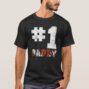 Camiseta Fa: Papi de fútbol americano número uno