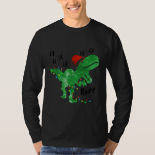 Camiseta Fa Ra Ra Rawr Funny Dinosaur TRex Navidades