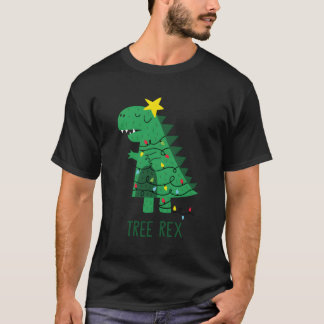 Camiseta Fa Ra Ra Rawr Tree Rex Merry Dinosaur
