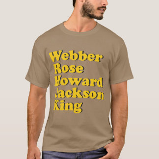 Camiseta Fab 5 Baloncesto