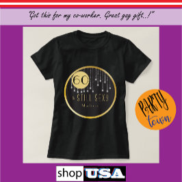 Camiseta Fab 60th Birthday Guay Fun Black