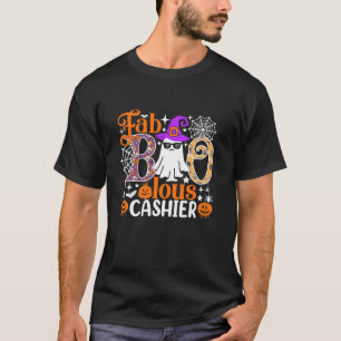 Camiseta Fab Boo Lous Cashier Gracioso disfraz de Halloween