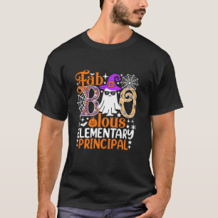 Camiseta Fab Boo Lous Elemental Principal Funny Halloween