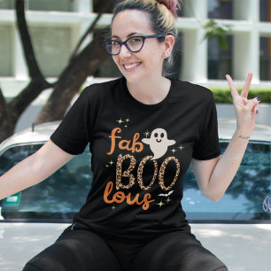Camiseta Fab Boo Lous Funny Halloween