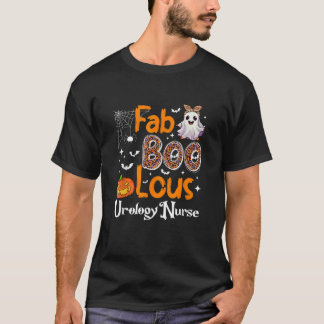 Camiseta Fab Boo Lous Urología Enfermera Calabaza Halloween