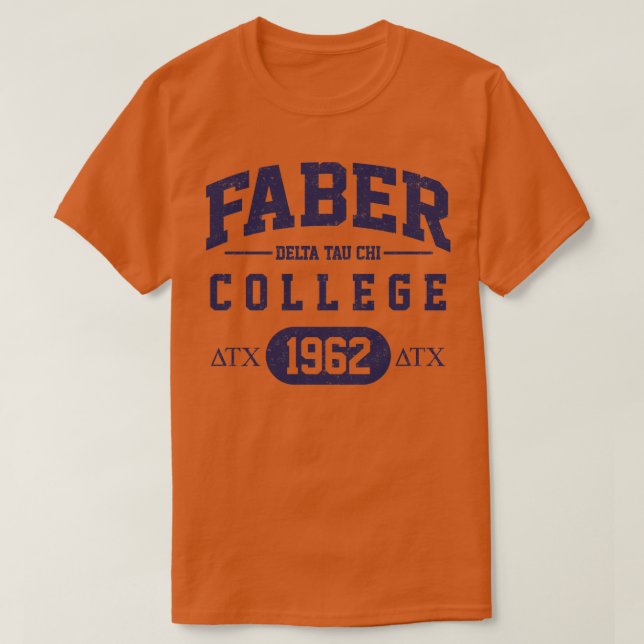 Camiseta Faber College 1962 (Diseño del anverso)