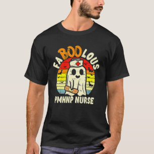Camiseta Fabólica Enfermera de Fantasma PMHNP Halloween Psi