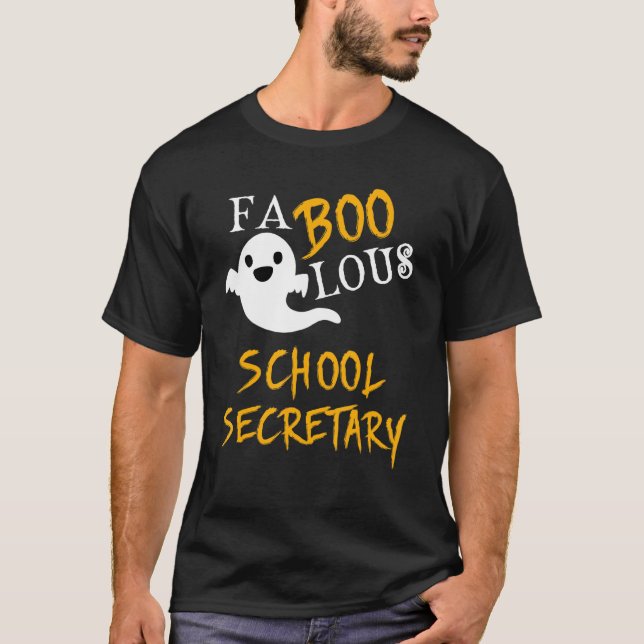 Camiseta Fabólica escuela Ghost Halloween (Anverso)