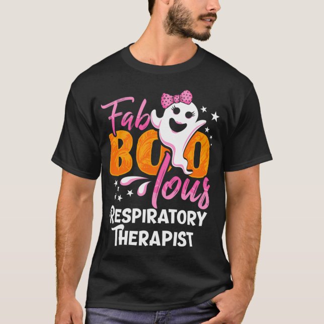 Camiseta Fabólica Terapia Terapéutica Respiratoria Hallowee (Anverso)
