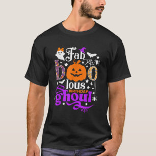 Camiseta Fabólico cumpleaños Ghoul Shirt Funny Boo Pumpkin 